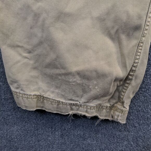 Levi's Men's Cargo Loose Straight Pants Tan 38x30 Flat Front Multi-Pocket Cotton - Picture 7 of 13